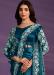 Picture of Magnificent Crepe & Satin & Silk Navy Blue Saree