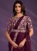 Picture of Classy Crepe & Satin & Silk Brown Saree