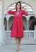 Picture of Lovely Chiffon Hot Pink Kurtis & Tunic