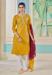 Picture of Pretty Cotton Golden Rod Readymade Salwar Kameez