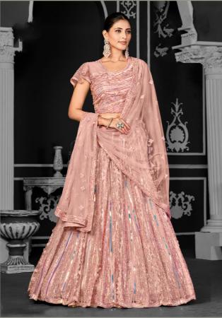 Picture of Classy Net Wheat Lehenga Choli