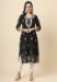 Picture of Graceful Georgette Black Kurtis & Tunic