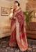 Picture of Alluring Silk Maroon Saree