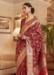 Picture of Alluring Silk Maroon Saree