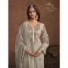 Picture of Organza Rosy Brown Straight Cut Salwar Kameez