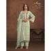 Picture of Organza Rosy Brown Straight Cut Salwar Kameez