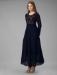 Picture of Exquisite Georgette Midnight Blue Readymade Gown