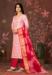 Picture of Cotton Dark Salmon Straight Cut Salwar Kameez