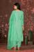 Picture of Medium Aqua Marine Straight Cut Salwar Kameez