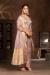 Picture of Chiffon Rosy Brown Straight Cut Salwar Kameez