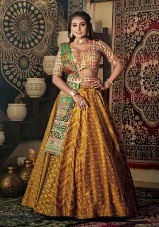 Picture of Chiffon & Satin Sienna Readymade Lehenga Choli