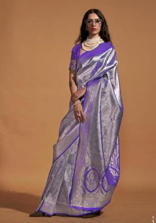 Picture of Nice Silk Rosy Brown Saree