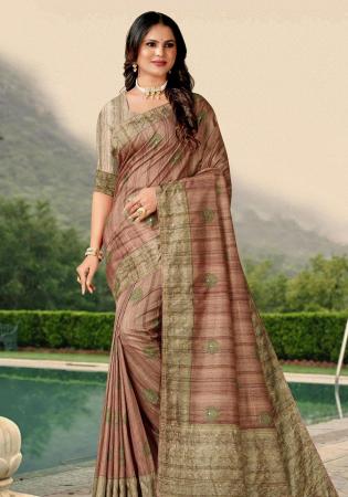 Picture of Beautiful Silk Sienna Saree