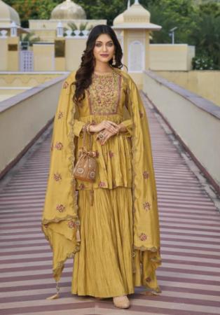 Picture of Elegant Silk Peru Readymade Salwar Kameez