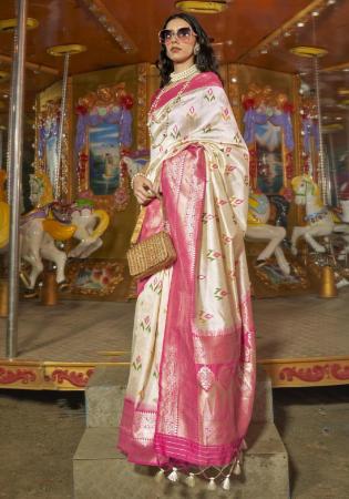 Picture of Comely Silk Tan Saree