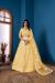 Picture of Pleasing Net Yellow Lehenga Choli