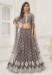 Picture of Pretty Net Grey Lehenga Choli