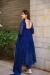 Picture of Georgette Midnight Blue Readymade Salwar Kameez