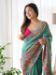 Picture of Charming Silk Sea Green Saree