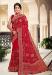 Picture of Nice Georgette Dark Red Saree