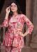 Picture of Charming Chiffon Indian Red Kurtis & Tunic