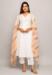 Picture of Gorgeous Cotton White Readymade Salwar Kameez