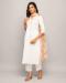 Picture of Gorgeous Cotton White Readymade Salwar Kameez