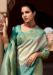 Picture of Pretty Silk Dark Sea Green Saree