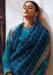 Picture of Wonderful Chiffon Teal Saree