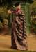 Picture of Classy Satin Dark Khaki Saree