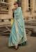 Picture of Comely Satin & Silk Dark Sea Green Saree