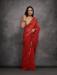 Picture of Fascinating Georgette Maroon Saree