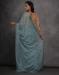 Picture of Charming Georgette Cadet Blue Saree