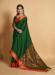 Picture of Resplendent Silk Dark Olive Green Saree