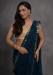 Picture of Comely Georgette Midnight Blue Saree