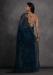 Picture of Comely Georgette Midnight Blue Saree