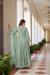 Picture of Georgette Dark Sea Green Straight Cut Salwar Kameez