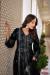 Picture of Resplendent Georgette Black Straight Cut Salwar Kameez