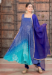 Picture of Georgette Dark Slate Blue Readymade Salwar Kameez