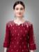 Picture of Taking Cotton Maroon Readymade Salwar Kameez