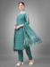 Picture of Magnificent Cotton Cadet Blue Readymade Salwar Kameez