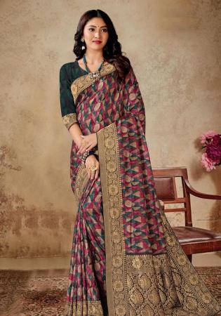 Picture of Good Looking Silk Sienna Saree