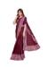 Picture of Fascinating Crepe & Satin & Silk Indian Red Saree