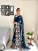 Picture of Magnificent Georgette Midnight Blue Saree