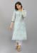 Picture of Charming Cotton Light Steel Blue Kurtis & Tunic