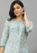 Picture of Charming Cotton Light Steel Blue Kurtis & Tunic