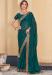 Picture of Pretty Silk Teal Saree