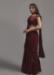 Picture of Comely Georgette Maroon Saree