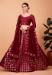 Picture of Delightful Silk Fire Brick Lehenga Choli