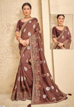 Picture of Magnificent Silk Sienna Saree